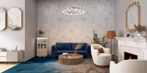 Cozy living room 🩵💙🧿
