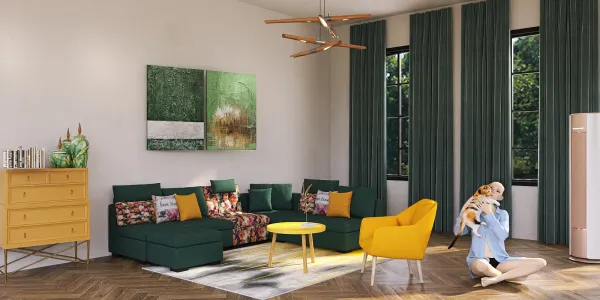 Professional interior design created with Homestyler 3D design software