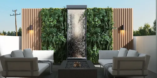 Modern penthouse balcony🎍🌴