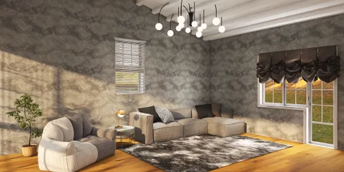 Grey living room 🤍🤍🖤🖤