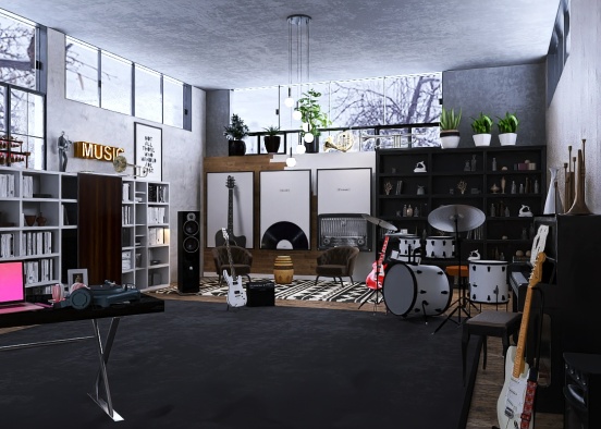 sounds from the basement  Design Rendering