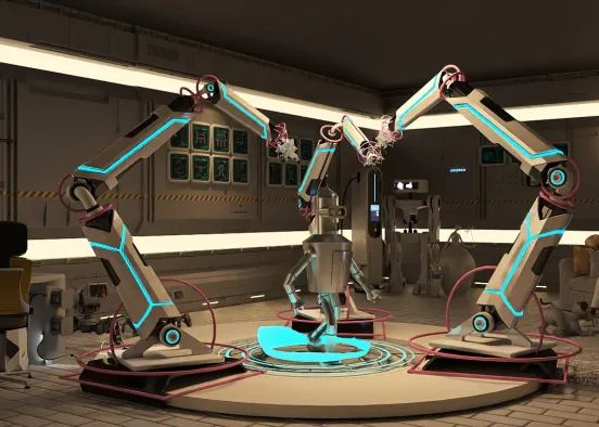 # Robot's Lab 🤖💭 Renderização de Design