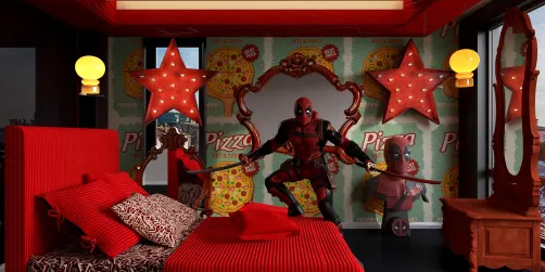 The Dead Room - Decorated by Deadpool 