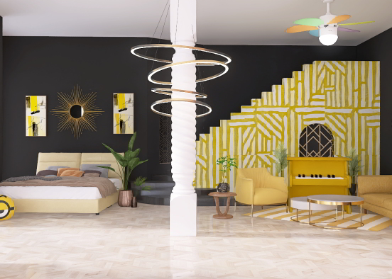 the yellow room 🟡💛×͜× Design Rendering