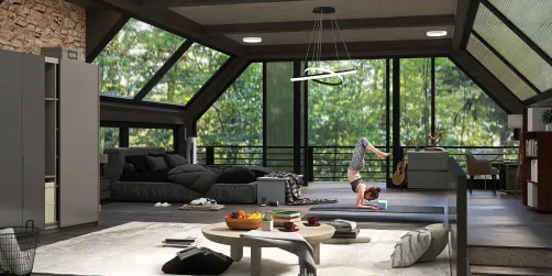 Swiss style room