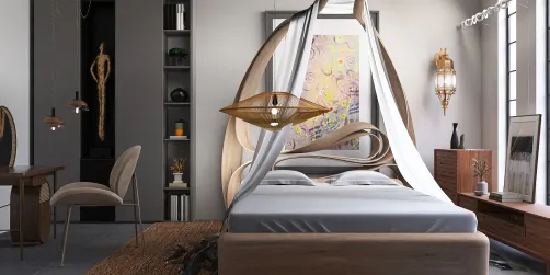 Scandinavian bedroom idea 💡