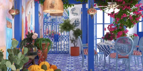 Autumn evenings in the Greek islands 