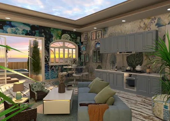 # Welcome to my house Renderização de Design
