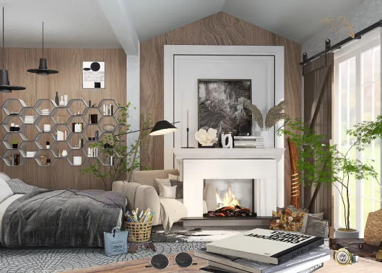 # The View from the Bed by…Kymphotog  Renderização de Design