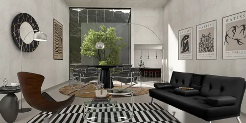 Apartamento estilo minimalista moderno 