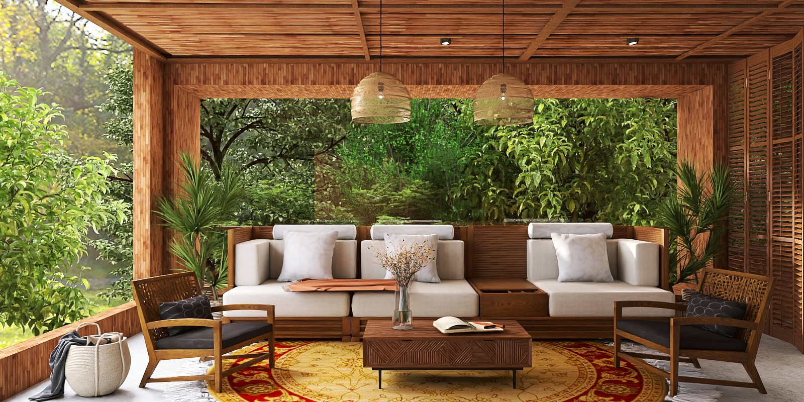 Diseño de balcon o terraza 