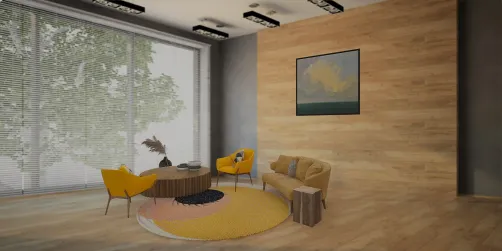 Sea coast living room 