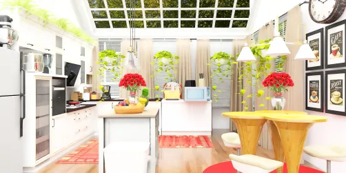 Sunroom Kitchen ❤️❤️