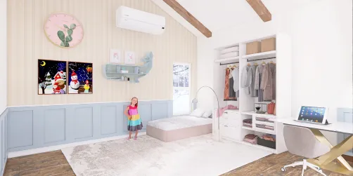house. bedroom girls cute family