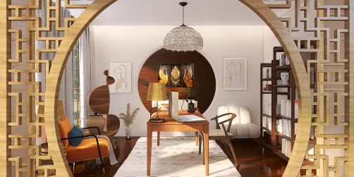 Office with a break alcove