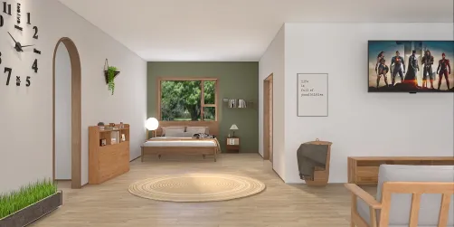 The wood room