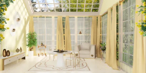 luxurious sun room
