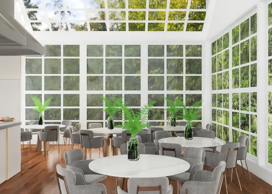 Cafeteria Finery Design Rendering