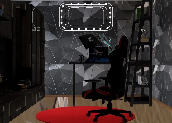 # Gaming room  Визуализация дизайна