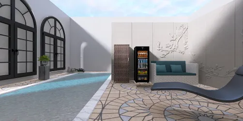 private pool cabana 