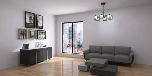 Sala de estar moderna 
