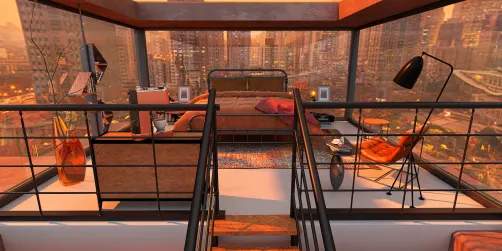 Industrial Penthouse 3D
