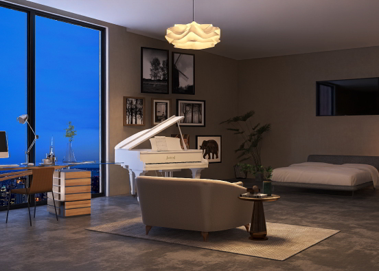 The penthouse  Design Rendering