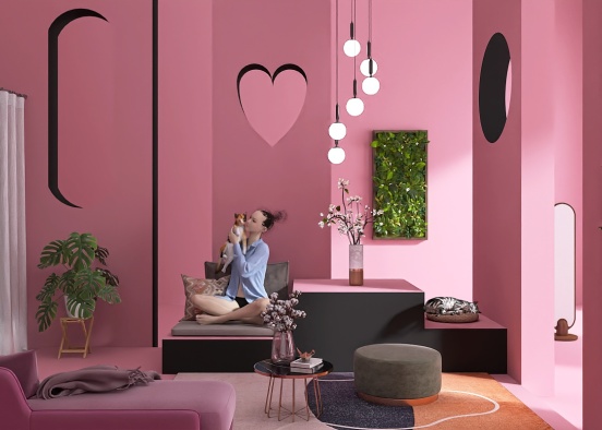 Vision in Pink Design Rendering