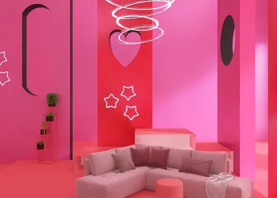 Funky and Pink Design Rendering