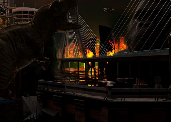 Godzilla vs King Kong  Design Rendering