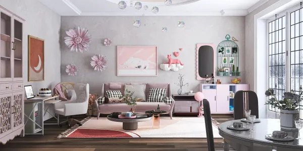 Professional interior design created with Homestyler 3D design software