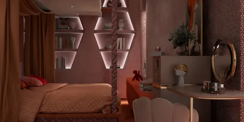 Rosa,naranja,rojo
