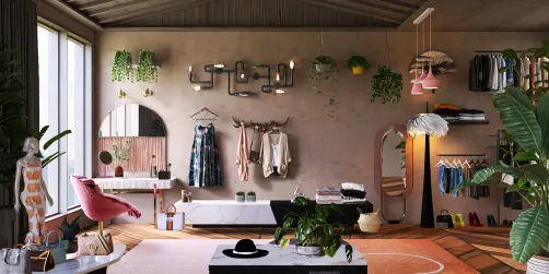 Attic Changing Room