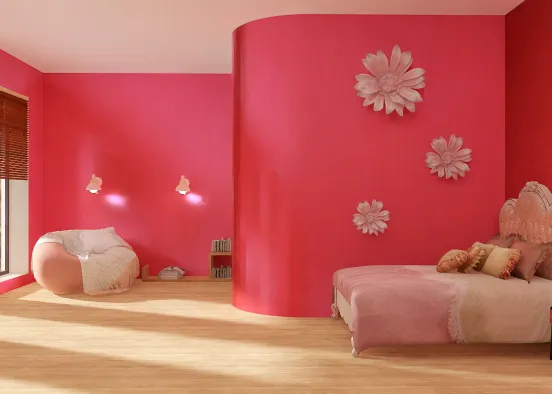 Fairy Bedroom Design Rendering