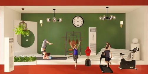 GYM Interior design 