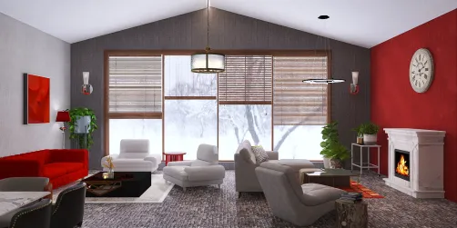 Warm Living Room 
