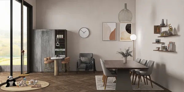 Professional interior design created with Homestyler 3D design software