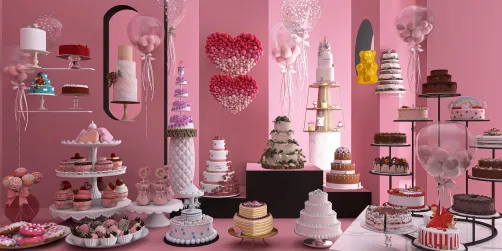 Wedding cake showroom