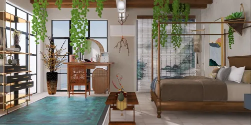 Summer bedroom