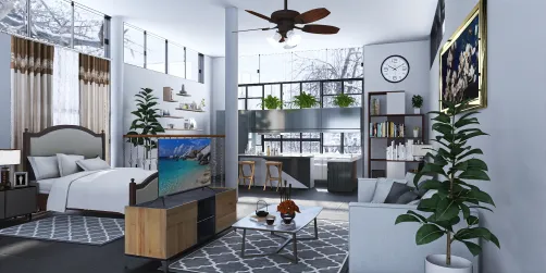 Comfortable Student Studio 