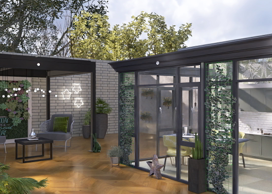 Green house 💚🍀🌲🍏 Design Rendering