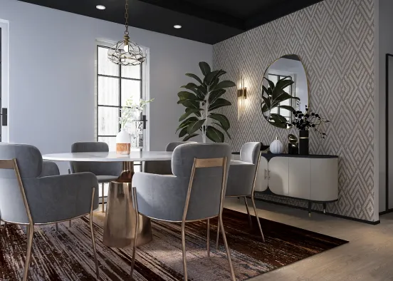 # Luxurious Beige Renderização de Design