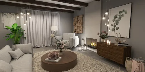 🌸 Scandi Living Room 🌸