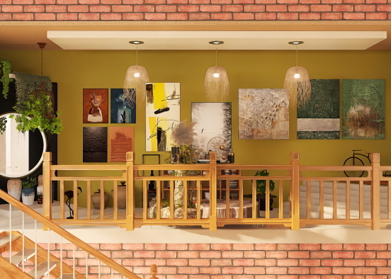 painting display Design Rendering