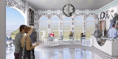 Ice Skating Rink Café