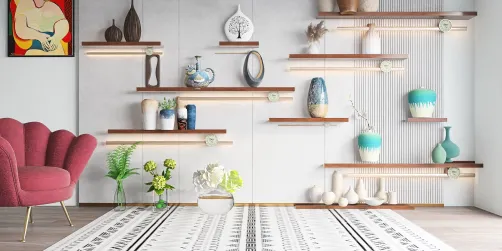 Ceramic antique shop