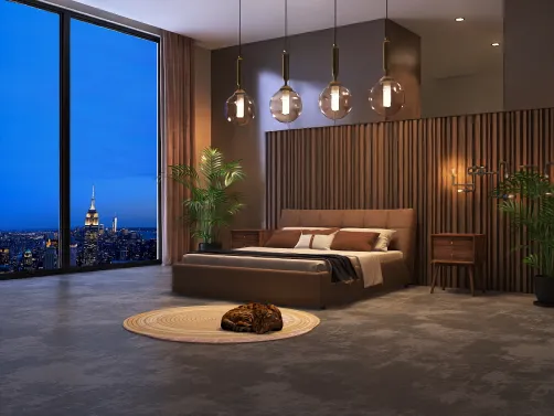 romantic bedroom
