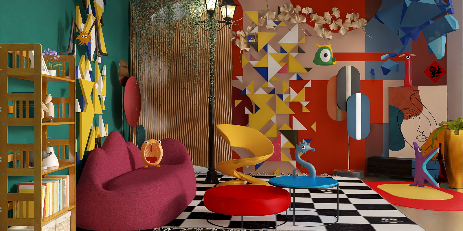 Чудная мозайка фантазии 