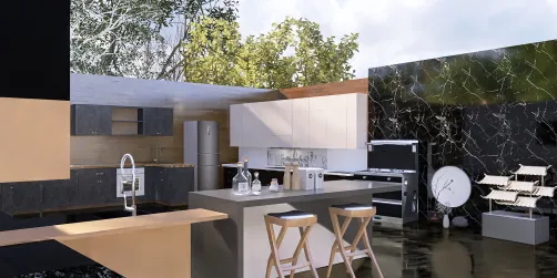 Outdoor cooking show prop