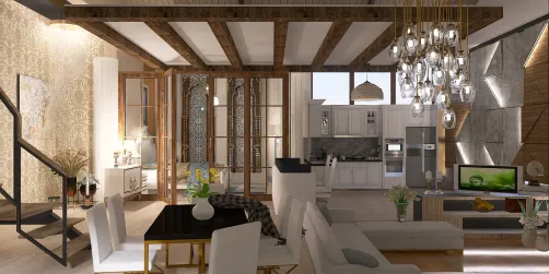 Small opened apartment 